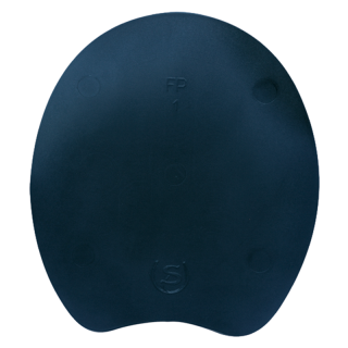 Plaque Noire Plate Double S FP ..........