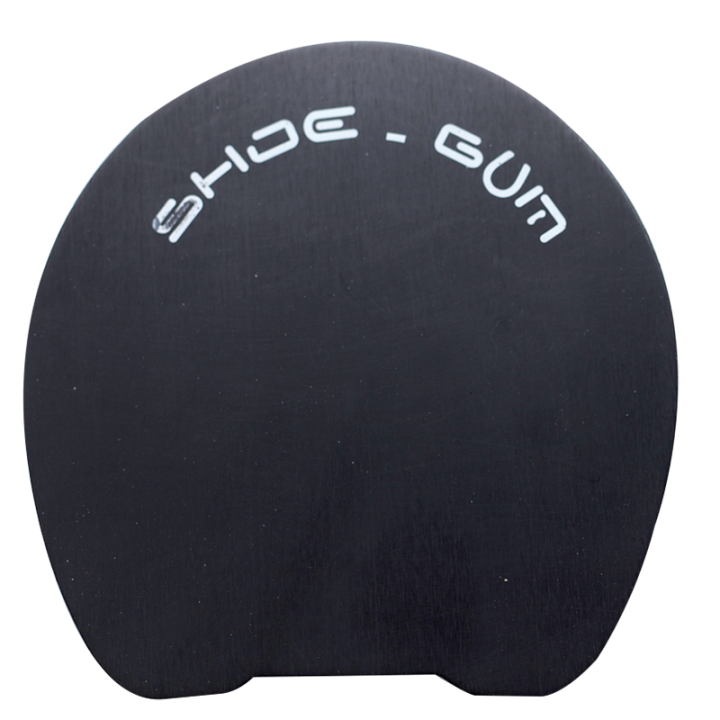 Paire de plaques à Coller Amortissante SHOE GUM Noire 4mm