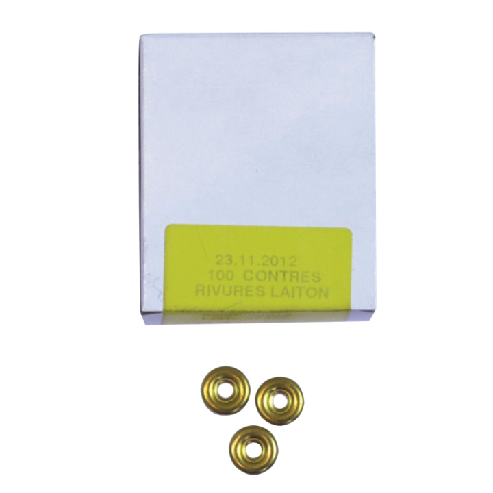 Rivets contre rivure laiton