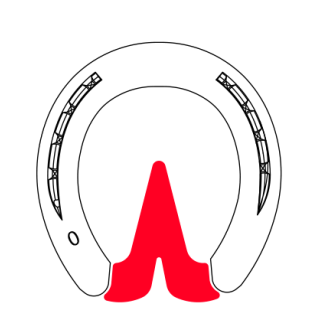 Module Ortho 3 Fer en Coeur ( 3 tailles ) S-M-L