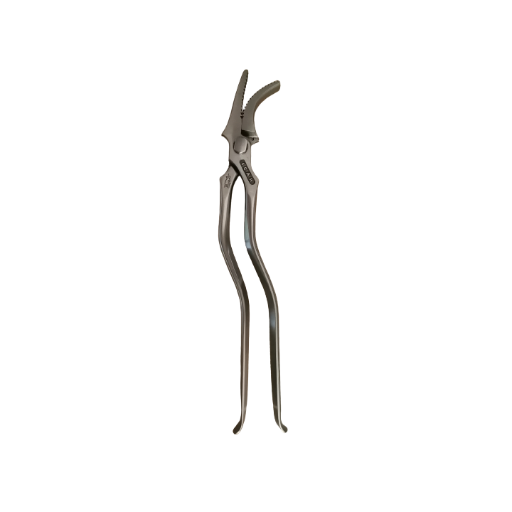 Pince à river pour chevaux de selle, manche courbé