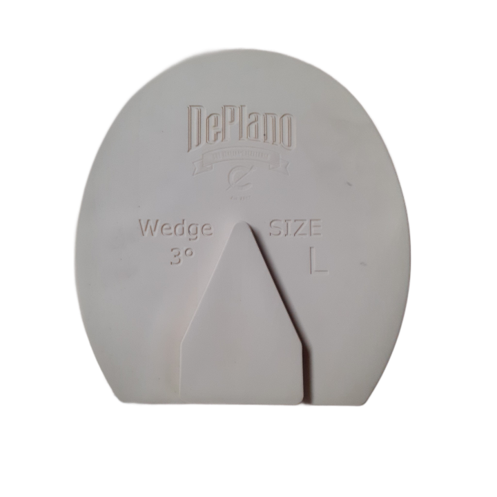 Plaque bi-composant DePlano compensée support fourchette 3°