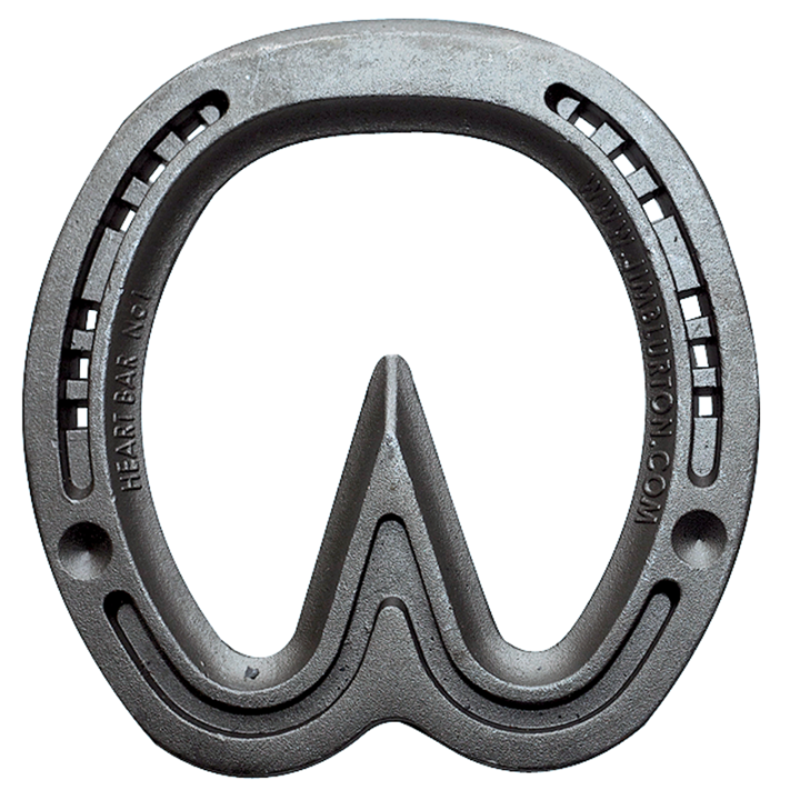 Fers acier en Coeur Jim Blurton 2 pinçons