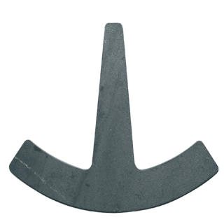 Pièce Acier pour Fer en Coeur Ep 8 mm